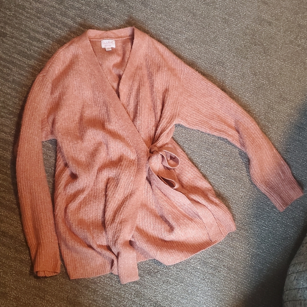 Isabel Maternity by Ingrid & Isabel Dusty Rose Wrap Cardigan